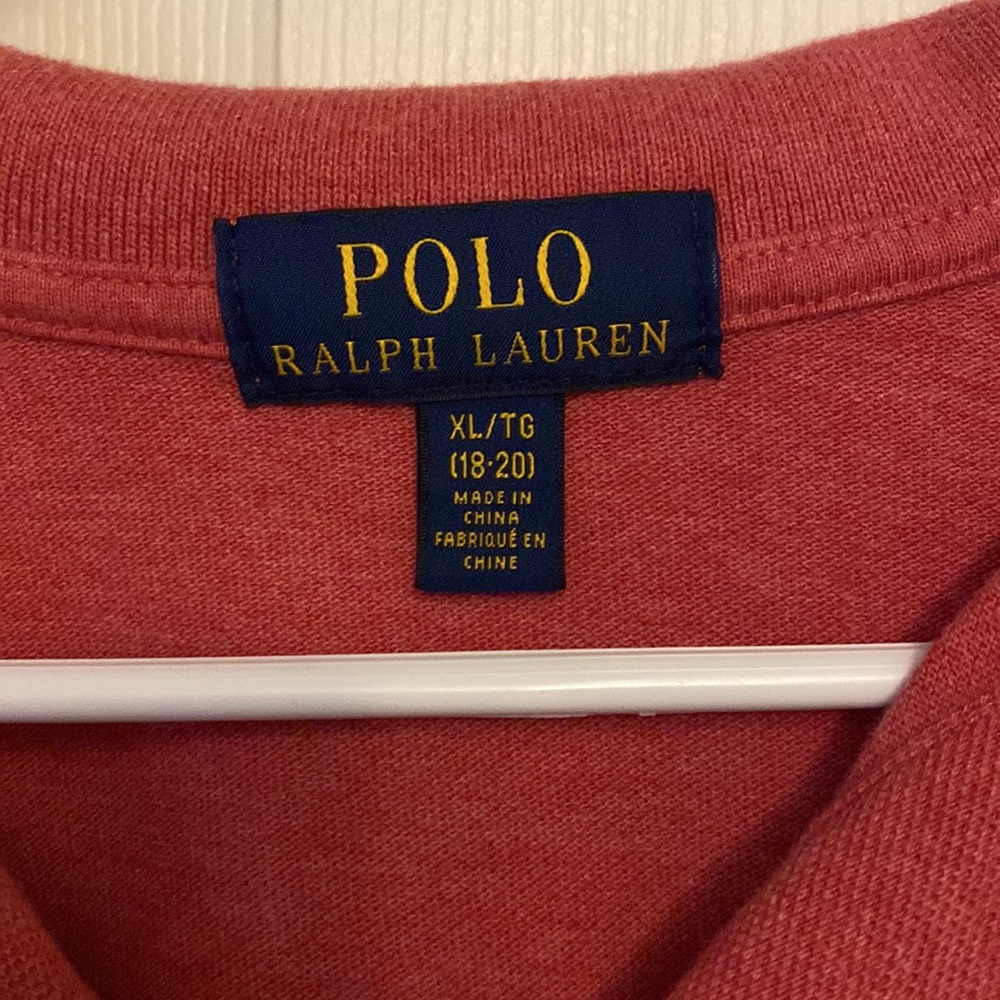 Like New Ralph Lauren Big Boys Polo Shirt size XL(18-20) - Picture 3 of 10